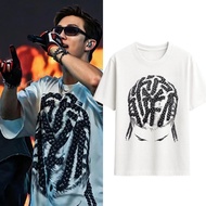 Kpop BTS RM 2026 Round Neck Cotton T-Shirt - Casual Wear for Men & Women
