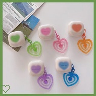 🎁五色愛心潮牌蘋果三星耳機殼鎖扣🎁（免費順豐）（現貨）（全新）（送耳機繩）三星耳機殼Buds3/Buds3 Pro/buds2/buds live/buds pro/buds2 pro，蘋果耳機殼，A