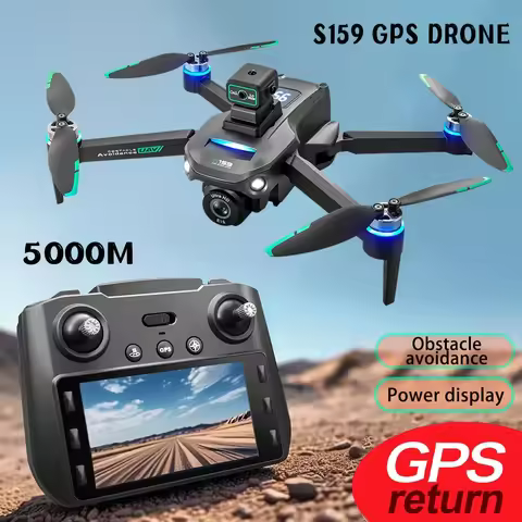 2024 S159 GPS Drone Professional 8K Camera Aerial Photography with Screen Remote Control Send Memory