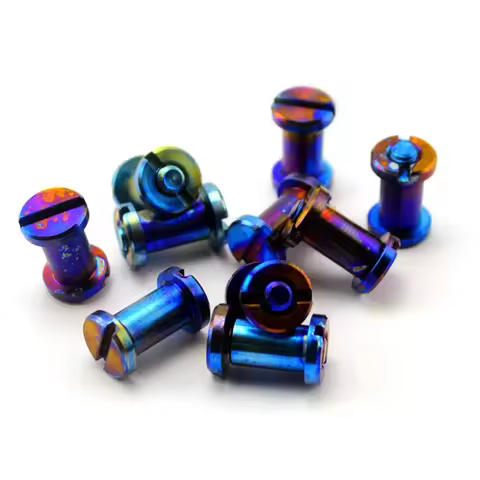 1/2Sets Knife Spindle Screw + 3*Support shaft DIY Knife Handle Screws Set For Hinderer XM-18 Folding