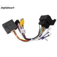 Car Stereo Audio 16 PIN Android Power Wiring Harness Adapter + Canbus Box for Peugeot 3008/2008/ Cit