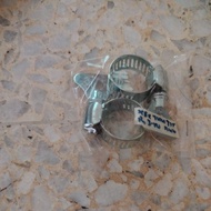 Hose clip with thumb drive