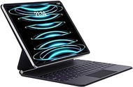 AUSDOM iPad Pro 12.9 Case with Keyboard, Multi-Touch Magnetic Floating Keyboard Case, Wireless Bluetooth Slim Keyboard with Trackpad for iPad Pro 12.9-inch 3rd/2018, 4th/2020, 5th/2021, 6th/2022 Gen