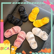 COD Fashion Sandals For Kids Girls Soft Sole Shoes Princess Peep Toe Kids Sandals Girls