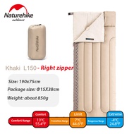 NatureHike ถุงนอนโพลีเอสเตอร์น้ำหนักเบาพิเศษ L150 850 กรัม ถุงนอนสำหรับตั้งแคมป์ที่ซักได้และสบาย 3 ฤ