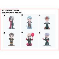 Sticker Team Wang Icon Jackson Wang Popmart Sticker Laptop