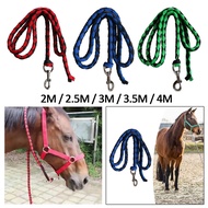 [mojotorw7] Lead Rope for Horses with Carabiner Hook, Braided Horse Rope for Leading Training Horses