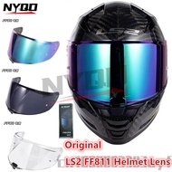 Original LS2 FF811 Helmet Lens Full Face Motorcycle Helmet Color Lens Black Silver Visor Original An