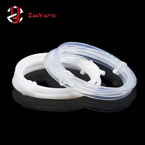 ID 2mm 3mm OD 4mm 1M PTFE Tube Clear PiPe to J-head hotend Bowden Extruder Throat For filament 1.75/