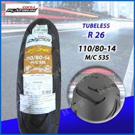 ✜ ✧ ♝ CORSA R26 Platinum RIM 14 Tubeless Tires ( 80/80-14 , 100/80-14 , 110/80-14 , 140/70-14 )