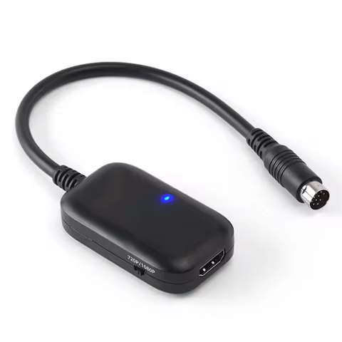 Quality For Sega Saturn to HDMI-Compatible Converter Cable HDTV Monitor Display Adapter for Sega Sat