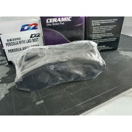 D2 ceramic disc brake pad