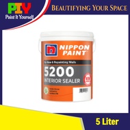 Nippon Paint 5200 Interior Sealer / Cat Undercoat Dinding Dalam Rumah - 5 Liter