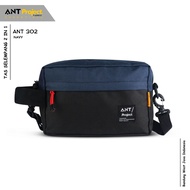 ANT PROJECT - Clutch Bag ANT 302 NAVY Combination