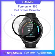 [2pcs] Garmin Forerunner 965 / FR965 3D Full Cover Screen Protector - Full Screen