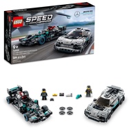 LEGO Speed Champions Mercedes-AMG F1 W12 E Performance & Mercedes-AMG Project One Toy Cars, Sports C