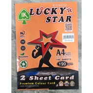 IK LUCKY STAR A4 SIZE ORANGE