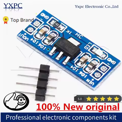5pcs AMS1117 1.2V 1.5V 1.8V 2.5V 3.3V 5V power supply module AMS1117-5.0 power module AMS1117-3.3V d