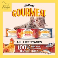 OzPro Gourmeat Cat Canned Food - 85g (makanan basah kucing cat wet food makanan kucing pet food grai