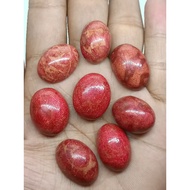MERAH Marj4n Red C0ral Red Agate Stone, Authentic natural