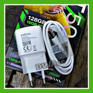 Infinix 18W Hot 50 Charger. Original 100%