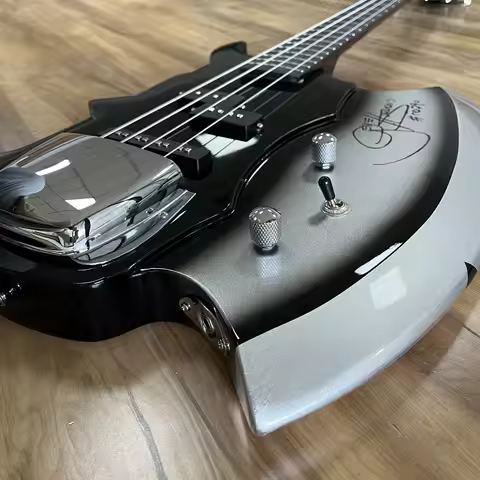 2026 NEW Electric Guitar Right-handed Axe Bass 4-string Bass Guitar Chrome Hardware Electric Bass Gu