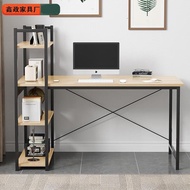 1.2m Desktop Computer Desk With Shelf Foreign Trade Table