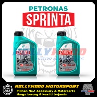 PETRONAS SPRINTA F700 4T 10W40 15W50 SEMI SYNTHETIC JAMINAN 100% ORIGINAL PACKING BOTOL BARU
