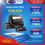 <Genuine> 70Mai A200 dash cam, 2 inch IPS screen, sharp recording Full HD HDR
