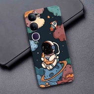 Softcase VIVO V40 LITE Cute Flower Motif Silicone Tpu Phone Case Trendy Casing VIVO - FH26