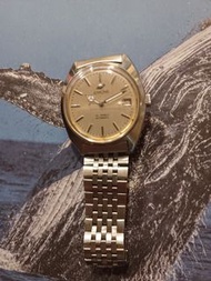 ENICAR 英納格 DATEAutomatic 25jewels Swiss made 銀灰面 原裝鋼帶