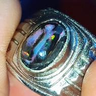 Original Banten Kalimaya Sempur Opal Ring Stone natural