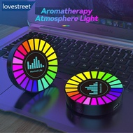 LOVESTREET Intelligent Car Wireless Remote Control Aromatherapy Lamp APP Control Music Rhythm Light 