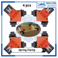 Klem Sudut Pigura Mate Clamp Set 4pcs Klem Siku Sudut Multifungsi Clamp Corner Frame 90 Derajat