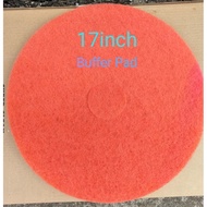 17 inch (430mm) Red Buffer floor pad / 17 inch red pad