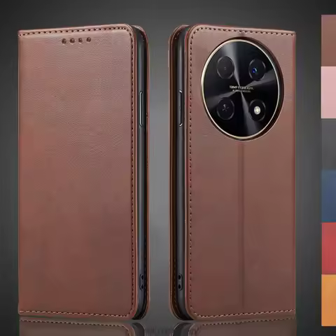 Magnetic attraction Leather Case for Huawei Nova 13i / Nova13i Holster Flip Cover Case Nova 13i Wall