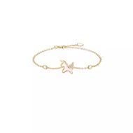 สร้อยคอ Unicorns Oho Ou ดีไซเนอร์หรูหราสำหรับผู้หญิง สร้อยคอแบบใหม่ปี 2025 สร้อยคอแบบหนาเล็กๆ ที่เป็