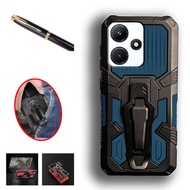 Infinix Hot 30i NFC 4G X669 X669CX669D Heavy Duty Military Grade Buckle Hard Protection Shock Proof 