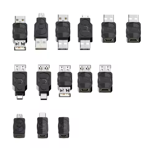 Usb to Micro USB Mini USB Adapter Converter Usb Male Female Converter 480Mbpsfor Phone Tablet Camera