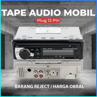 COD Tape Audio Mobil Multifungsi Bluetooth MP3 FM Radio 60 W / tape mobil bluetooth full bass murah 