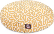 Citrus Aruba Medium Round Indoor Outdoor Pet Dog Bed With Removable Washable Cover By Majestic Pet P