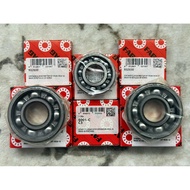FAG HONDA EX5 / DREAM 110 ENGINE BEARING SET FAG BEARING C3 6PCS 6304/6001/6203/6201