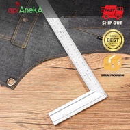L RULER ANGLE SQUARE 90° RULER STAINLESS STEEL