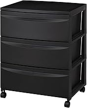 Heiwa Industry Roocent 543 Chest, 3 Tiers, With Wheels, Load Capacity (per Tier) Approx. 6.6 lbs (3