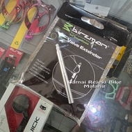 Birzman Valve Stem Extender - 70mm Presta Cop Extender Connection for bicycles