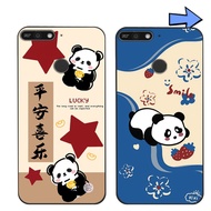 Huawei y6 prime / y6 2018 panda cute panda g1 case