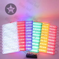 LED Module 9led12v-24v Big Car Six Wheels Ten There Are 7 Colors To Choose From 10 Pieces (1 Panel)