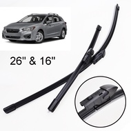 Erick's Wiper LHD Front Wiper Blades For Subaru Impreza XV GK GT 2017 2018 2019 2020 Windshield Wind