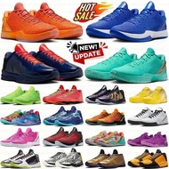 H0SE Black Mamba 6 5 Protro Reverse Grinch Grinches Basketball Shoes Mambacita 8 Eybl Think Pink Bru