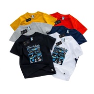 T-shirt for boys aged 1-9 years with young bus car image